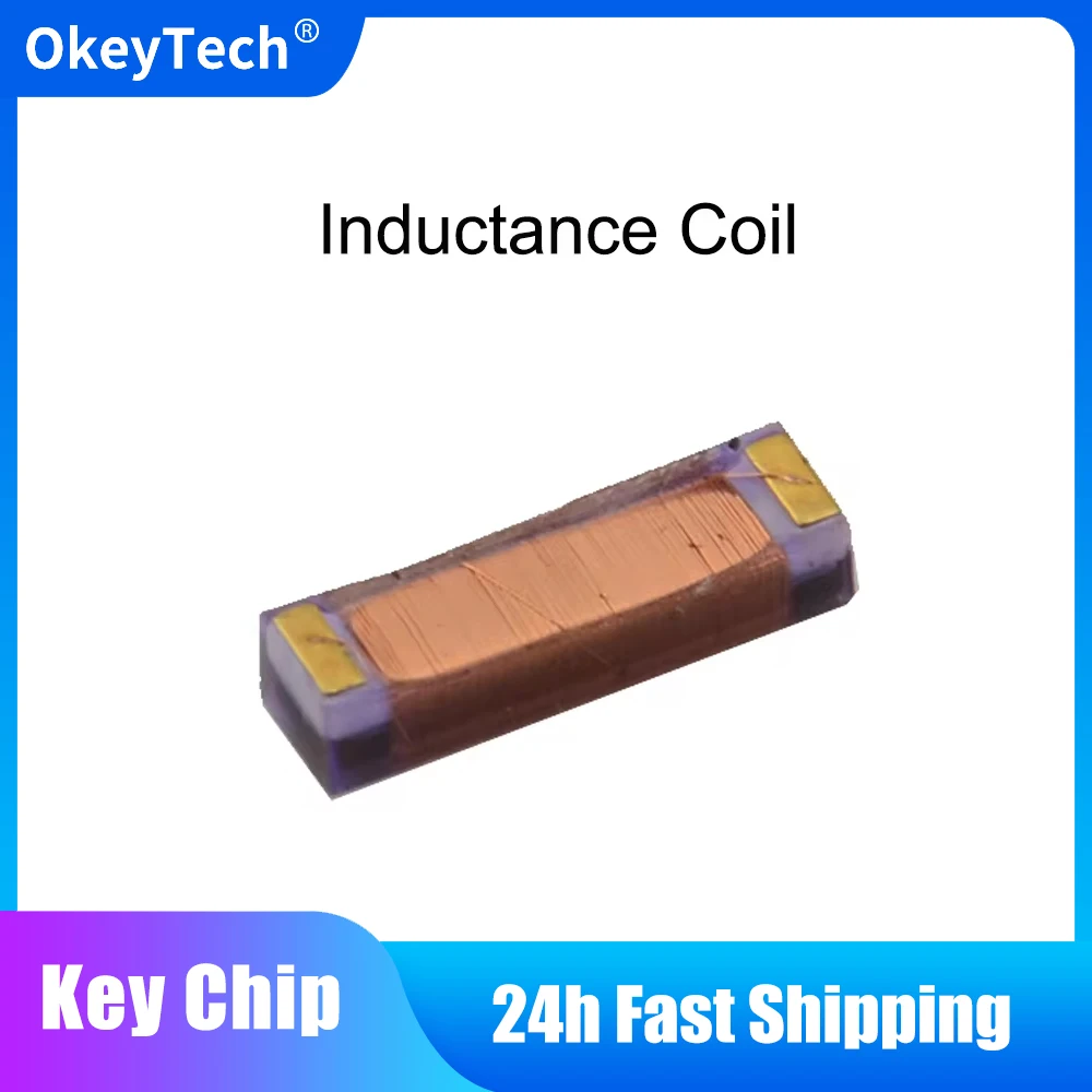 OkeyTech 1 Piece 2.38MH 680P 12*3.5mm Car Remote Key Inductance Coil Transponder Chip For Renault Logan Duster For Peugeot