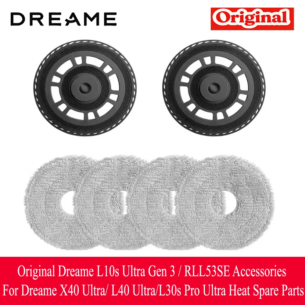 Originele Dreame L10s Ultra Gen 3 Gen3 / RLL53SE accessoires voor Dreame X40 Ultra / L40 Ultra / L30s Pro Ultra, reserveonderdelen voor de verwarming.