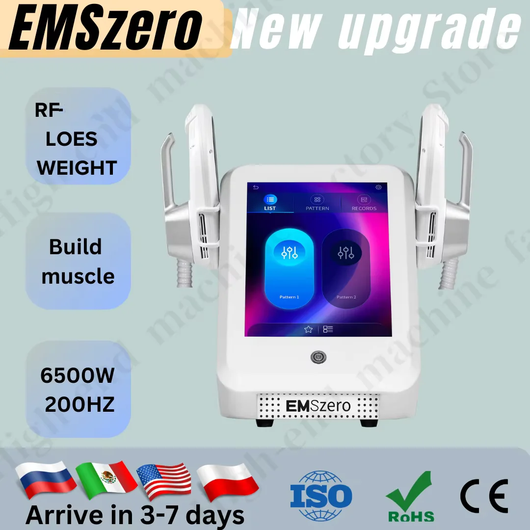 New upgrade 6500W EMSzero Nova EMSZERO Machine  Pelvic Pad Muscle Stimulation Body Sculpt For Slmming Salon