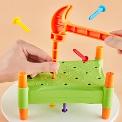 Jeu de vis à ongles Montessori pour enfants, jouets d'entraînement à la motricité fine, document d'apprentissage mentaires oriel, ensemble de nition, jouets pour hommes et femmes