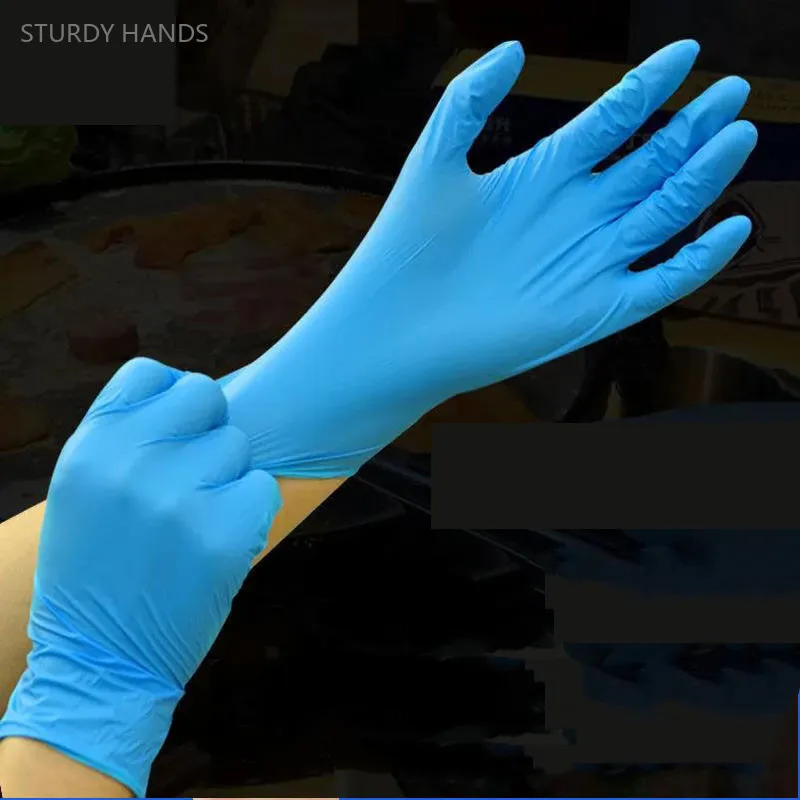 20/50/100pcs Disposable Gloves Latex Rubber Food Grade Special Catering Kitchen Dishwashing Gloves Durable Kitchen Accessories
