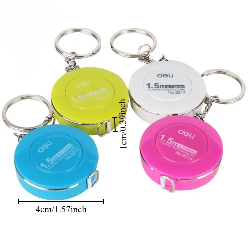 Household Practical Telescopic Leather Tape Measure 6m High Precision Measuring Tool