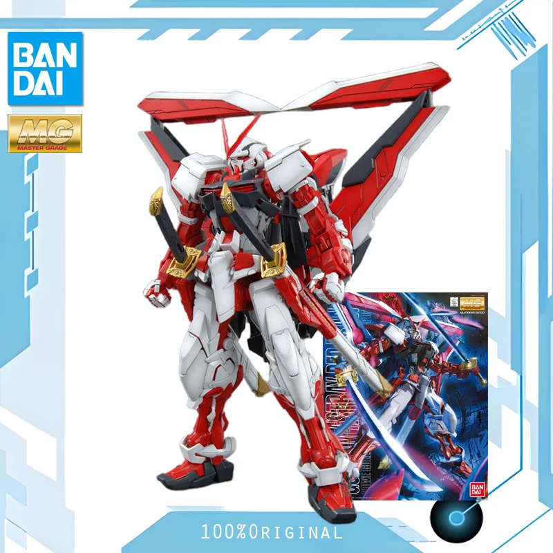 

BANDAI Anime MG 1/100 MBF-P02KAI GUNDAM ASTRAY RED FRAME Gundam Model Kit Assembly Plastic Action Toys Figures Gift