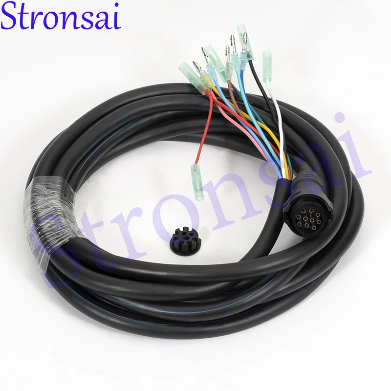 688-8258A 688-8258A-20 Cable Main Wire Harness For Yamaha Outboard Motor 703 Remote Control Box 10 Pins 16.4FT Boat Engine