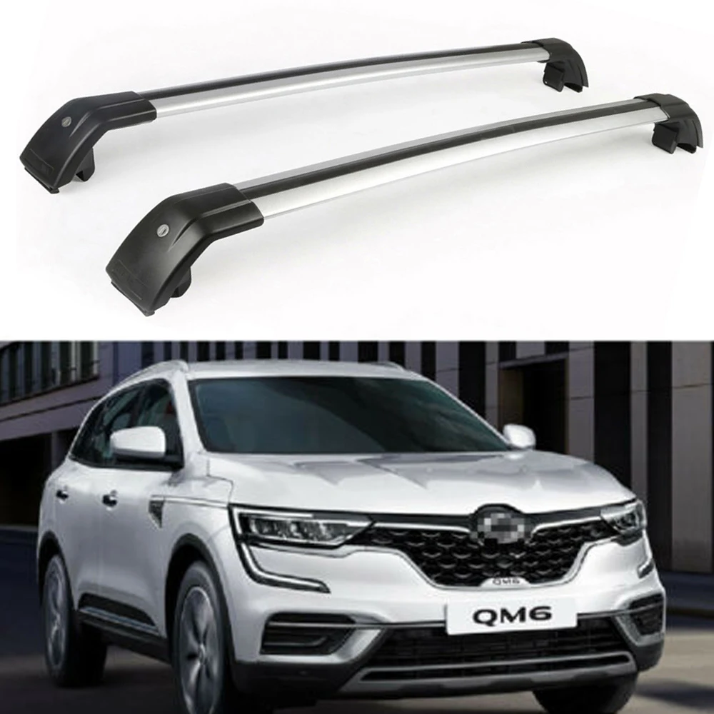 2Pcs Lockable Roof Crossbars Cross Bar Rack Cargo fit for Samsung QM6 2016-2023