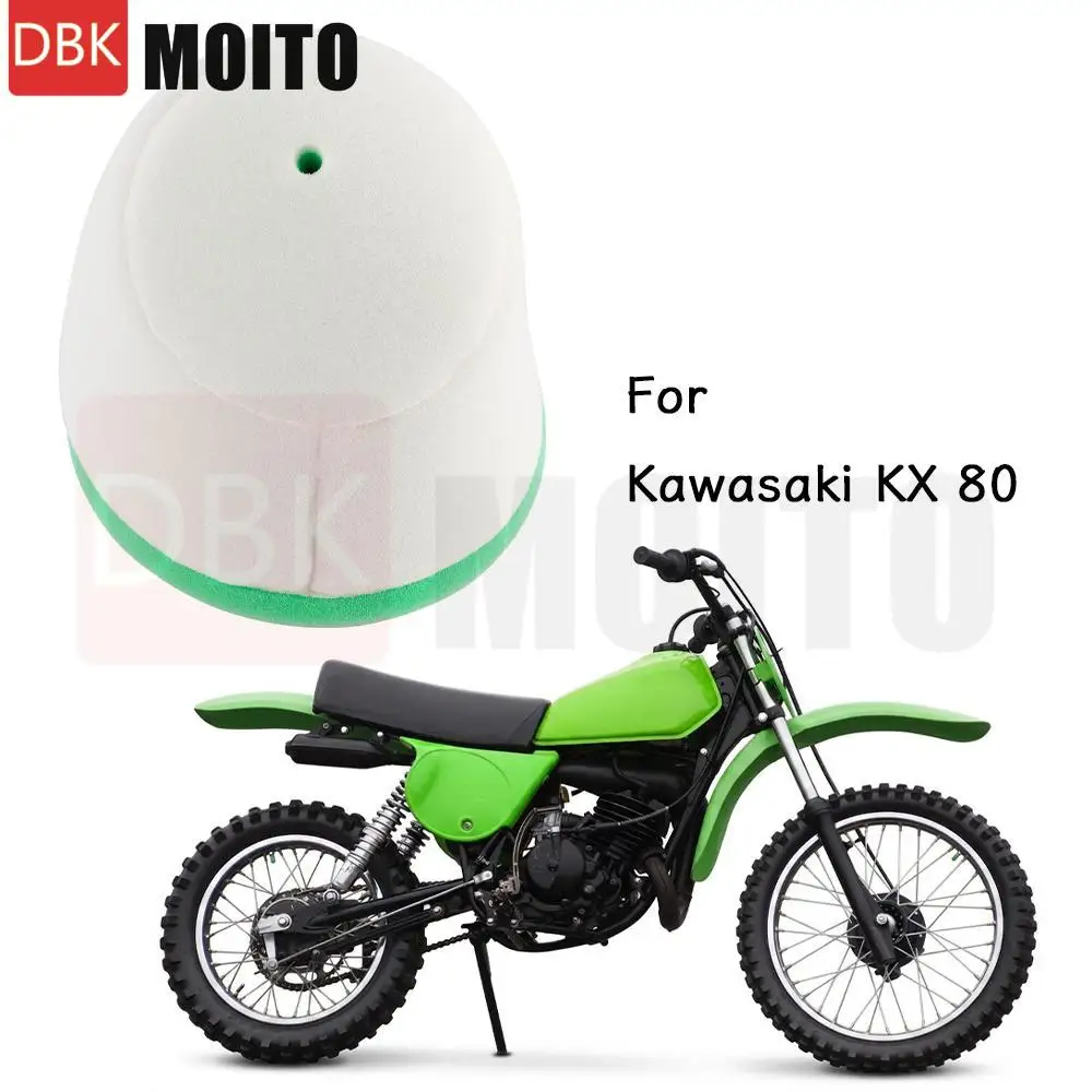 Motorcycle Air Intake Filter Foam Air Filter 151009 For Kawasaki KX 80 KX 85 Cleaner Dual Foam Dual Foam Intake Sponge