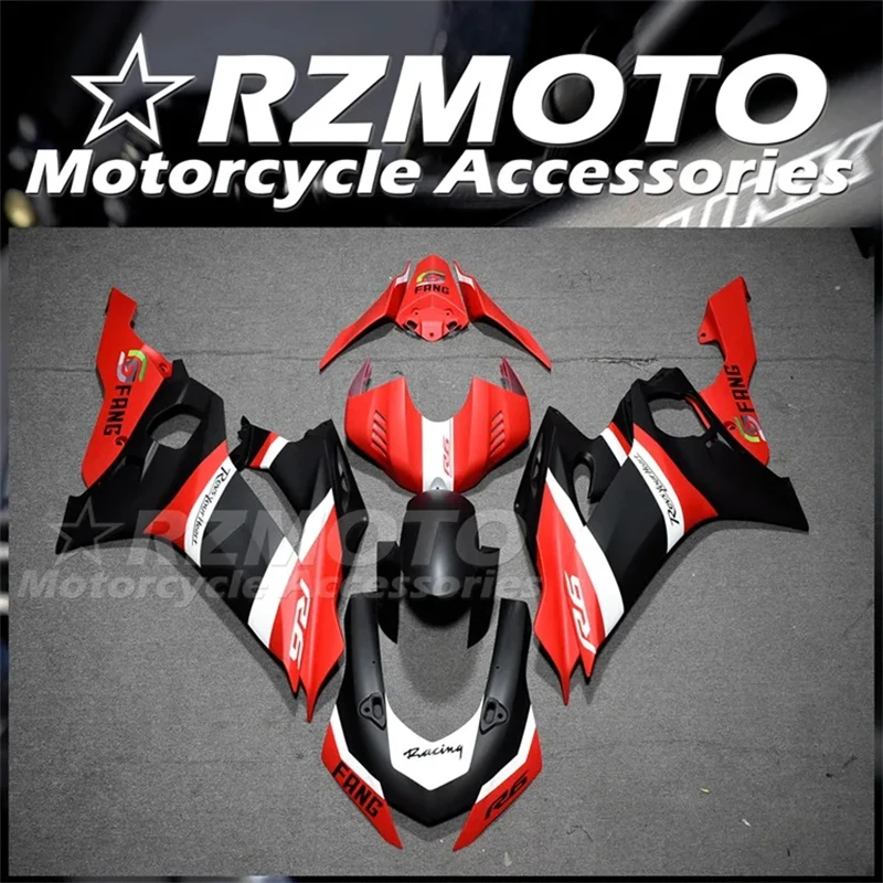 4Gifts New ABS Fairings Kit Fit for YAMAHA R6 2017 2018 2019 2020 2021 2022 17 18 19 20 21 22 23 24 Bodywork Set Custom Red Matt