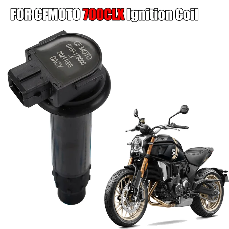 

FOR CFMOTO 700CLX CF700-2-2A Original Accessories Motorcycle Spark Plug Ignition Coil High Voltage Pack High Voltage Cap Igniter