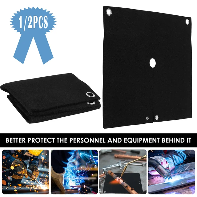 1/2/5Pcs Fireproof Welding Protective 1800°F Blanket High Temp Insulation Retardant Carbon Felt Blankets for Metal Working 2025 1/2/5Pcs Fireproof Welding Protective 1800°F Blanket High Temp Insulation Retardant Carbon Felt Blankets for Metal Working 2025