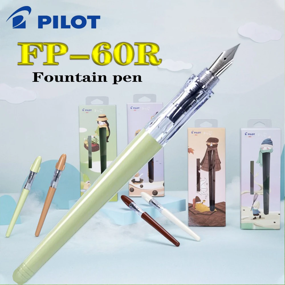 

1PC Japan PILOT Fountain Pen FP-60R Kali Imperial Concubine Aketch Students Writing F/M Nib Exquisite Calligraphy Stationery