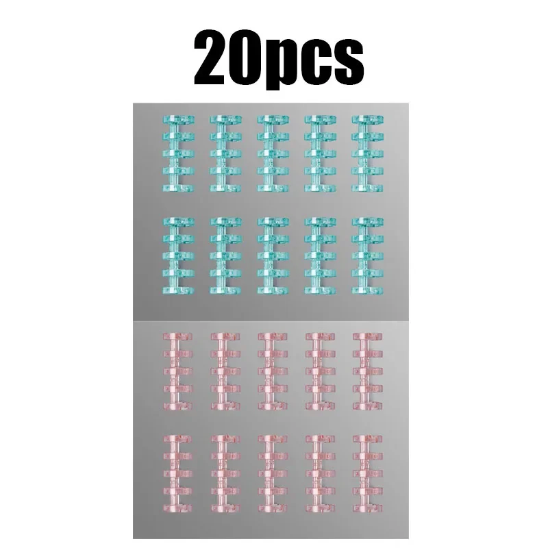 Binding Spines Snap Split Binder Rings, 10-30Pcs