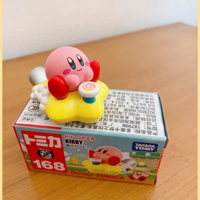 

TOMY Alloy Car Model Toy Kirby Star Card Car Decoration Non-Remote Control Vehicle Collectible Item For Children And Adults