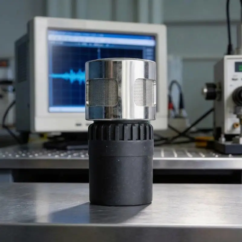 613 Metal Head Moving Coil Microphone Capsule, Diaphragm Transducer Sound Head Professional Mic Replacement Core