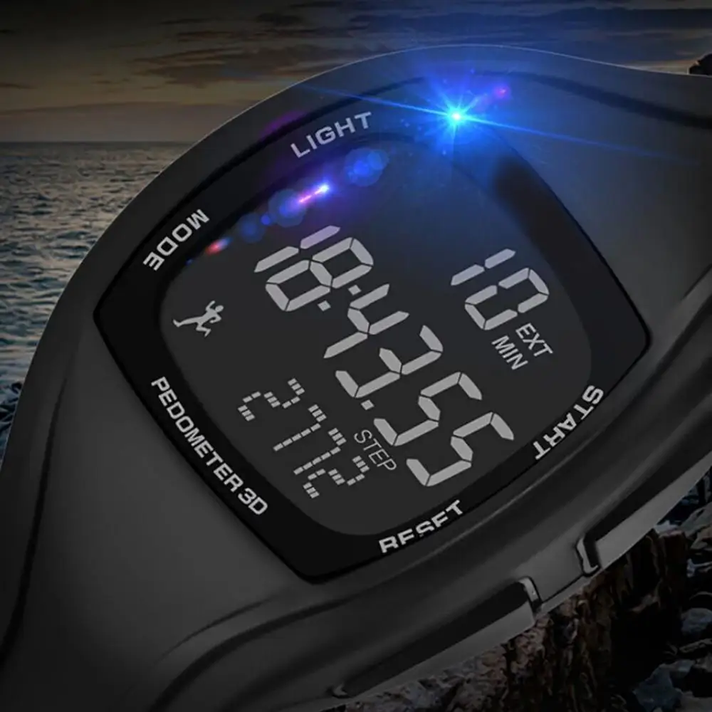 Men Digital Wrist Watch Waterproof Mens Watches Man Business Watch Male Casual Bracelet Clock Mens Sports Watches