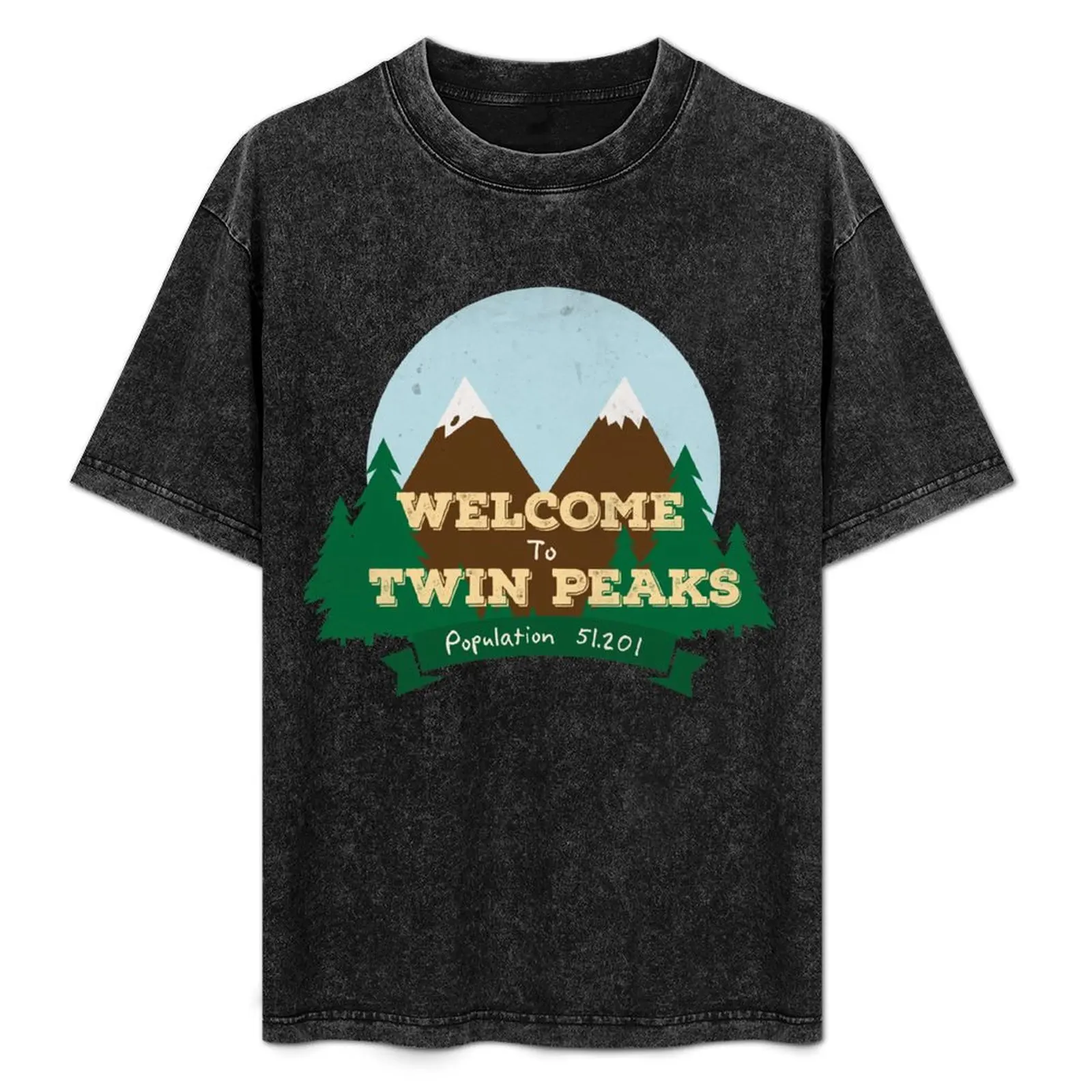 The Lazy Way To Welcome First Day Of To Twin Peaks Gifts For Movie Fans T-Shirt graphics men workout shirt