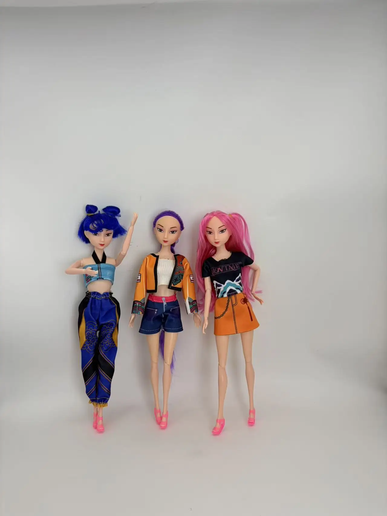 2026 New Girl Gift Idol-style long-haired posable doll, fully jointed × mix-and-match outfits, perfect birthday surprise view 3