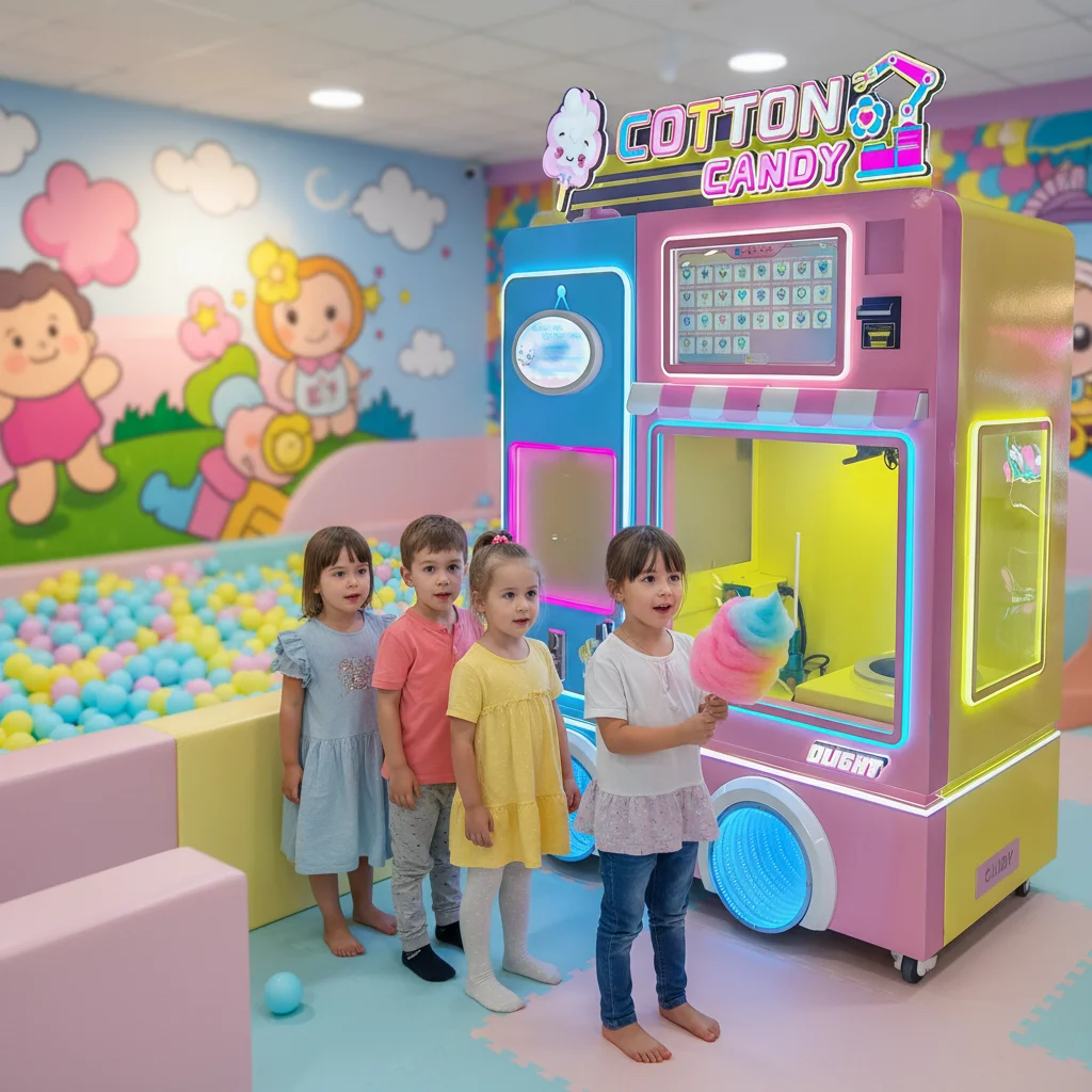 자동 상업용 마시멜로 로봇 솜사탕 기계 (솜사탕 만드는 - Commercial Cotton Candy Machine Cart 리뷰 및 가격
