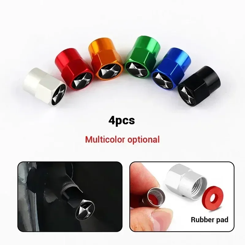 

Для DS SPIRIT 2 3 4 5 6 7 DS2 DS3 DS4 DS5 DS6 DS7 Автоаксессуары 4 шт. Модные автомобильные воздушные клапаны, пылезащитные чехлы, аксессуары