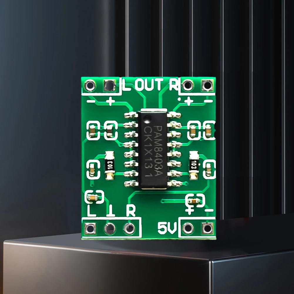 Pam8403オーディオパワーアンプモジュール,クラスD, 2チャンネル,デジタルサウンド,2x3w,ボリュームコントロール用USB電源