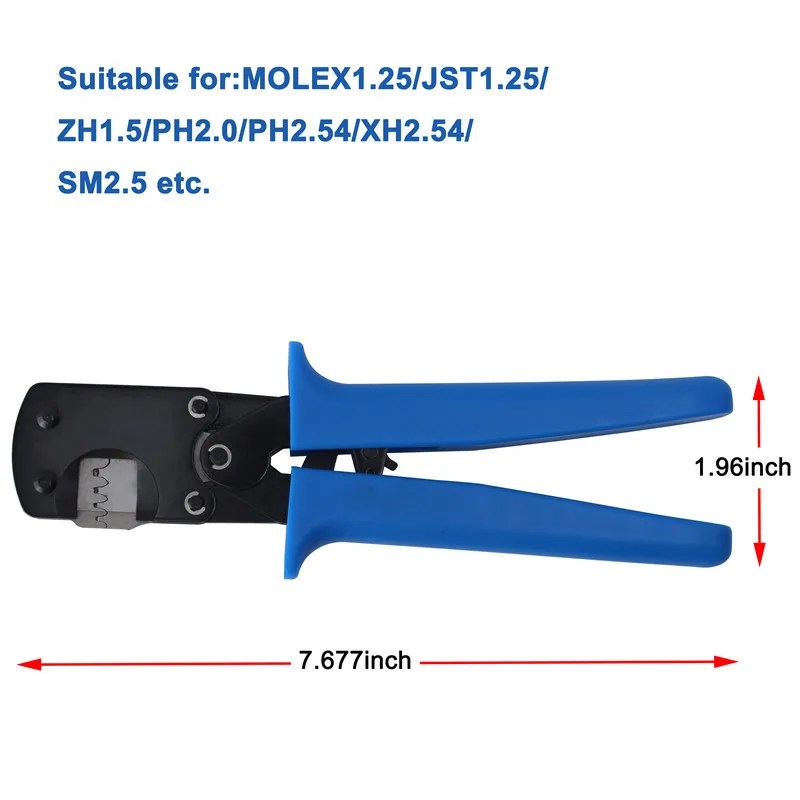 Crimping Pliers Tool Set Connector 2.54mm Dupont connectors h3.96 C3 JST-XH JST connector kit