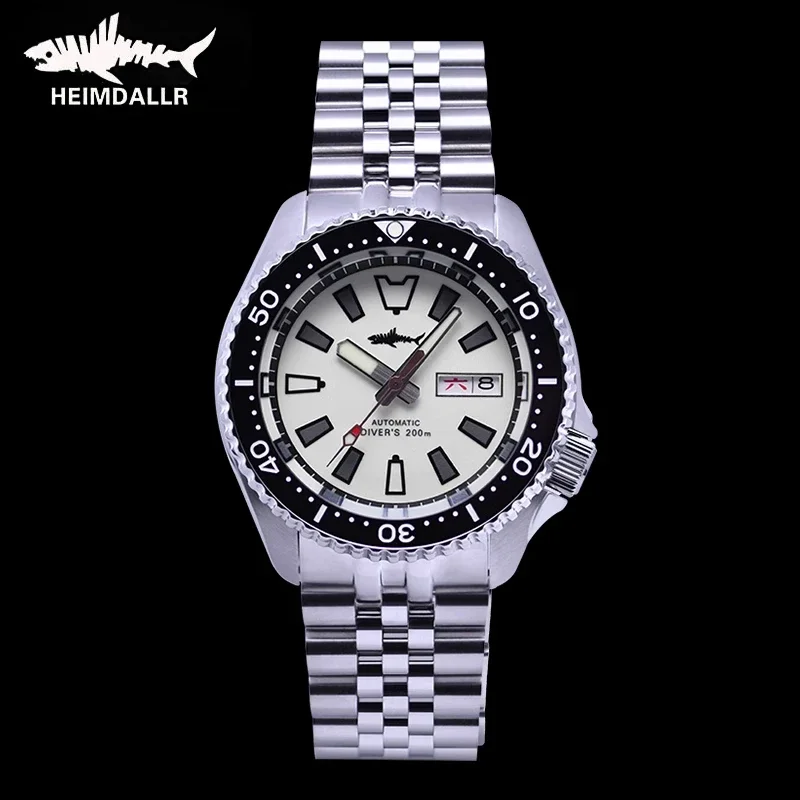 

HEIMDALLR SKX007 Vintage Diver Watch Mechanical Men Watches 200M Sapphire crystal Luminous NH36 Automatic Movement watch HMSF05