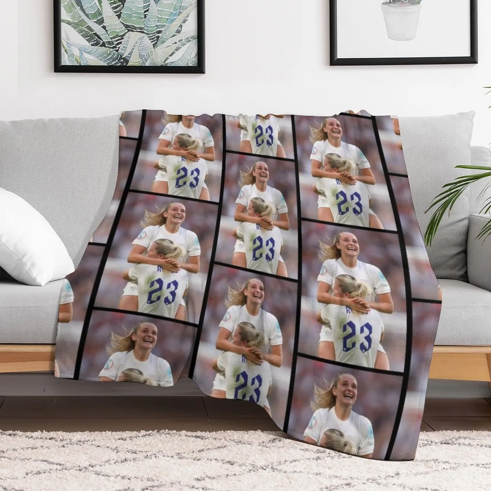 

Alessia Russo hug Throw Blanket Sofas Blankets For Sofas Camping Blankets