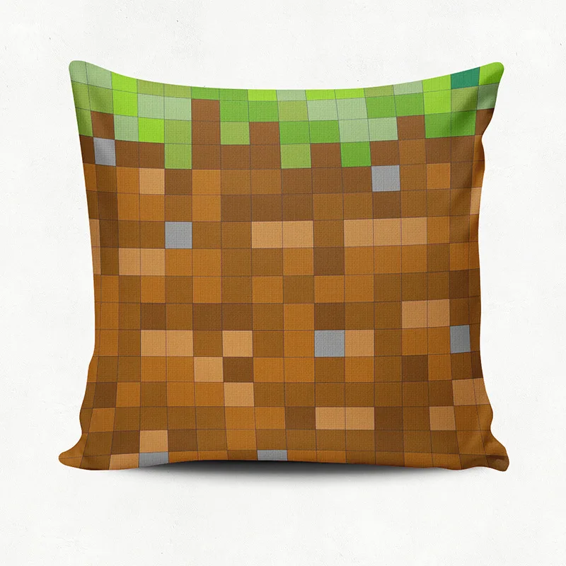 Game World Pillowcase Decorative Pc Game Boy Room Aesthetics Pillow Case Home Decor Bedroom Sofa Bed Couch Pillow Cover 45x45