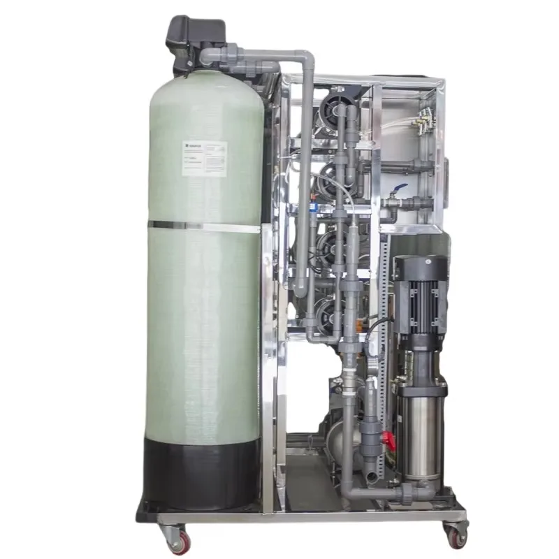 Ro Plant 1000lph Water Treatment Machinery Desalination System Industrial Reverse Osmosis Pure Water Machine Water Filter