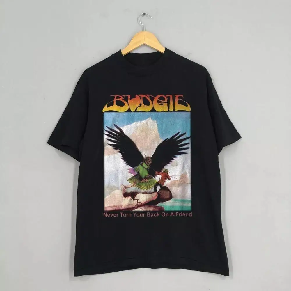 Hot Budgie Band Shirt Never turn your back Cotton Unisex new new shirt