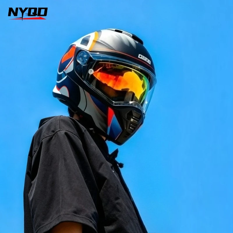 GSB XP-22 Rally Helmet Motorcycle Off-Road Helmets Long-Distance Riding Sunscreen Ventilation All Seasons Cascos Para Moto Men