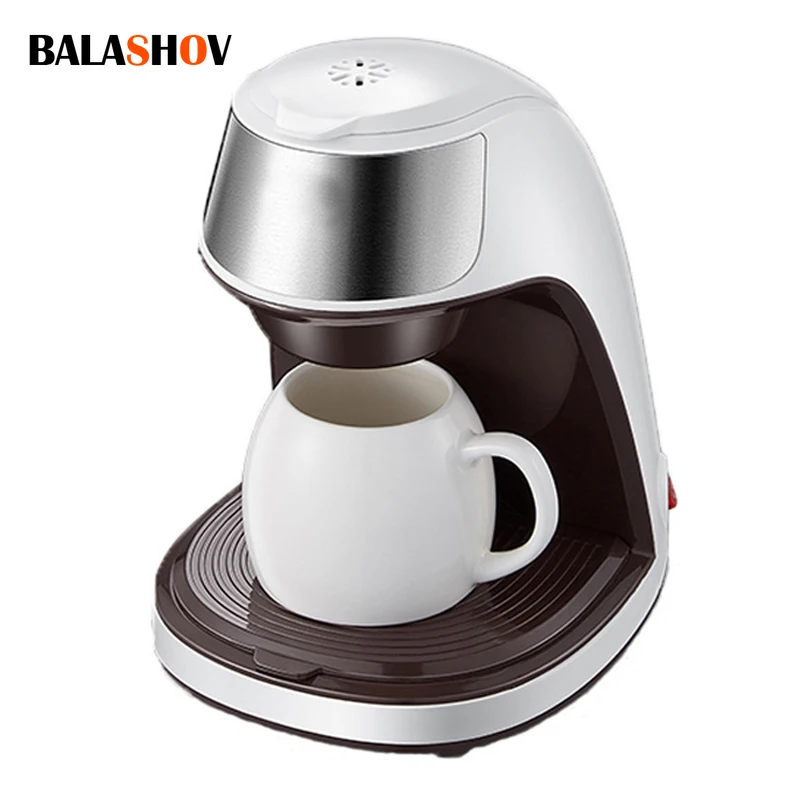 Mini Electric Drip Coffee Maker American Drip Coffee Maker One Button Operation Coffee Maker Coffee Tools