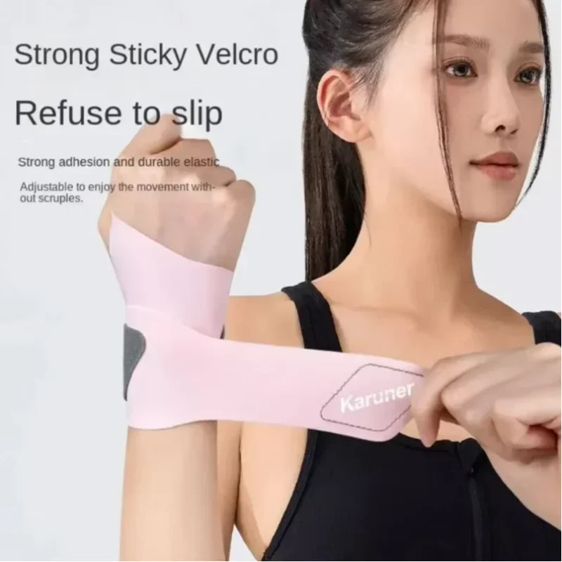 Fixed Spandex Sport Wrist Guard Wrist Sprain Tendonitis with Fastener Tape Wristband Ultra Thin Joint Brace Fitness Sports Wrap