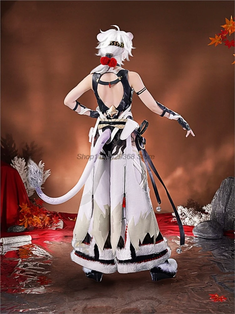 Ling Yang Cosplay Costume Wuthering Waves LingyangLion Dance Youth Game Suit Unifrom Role Play Halloween Party Outfit Men