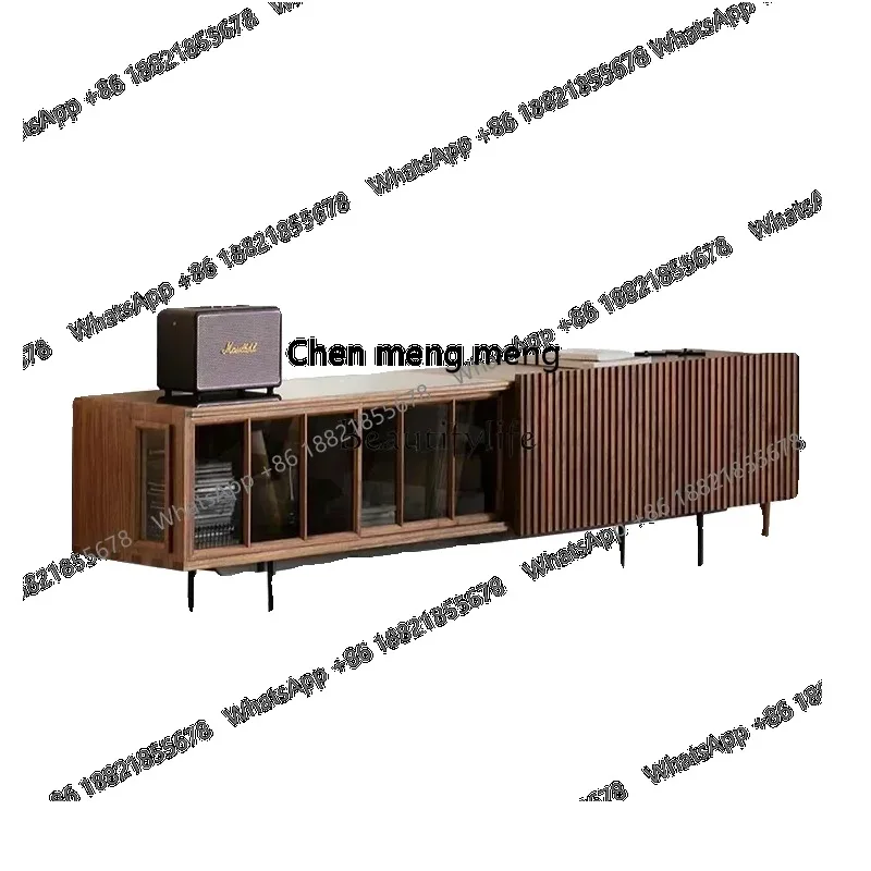 

style NEW French retro all-solid wood TV cabinet light luxury American living room storage audition cabinet ancient style ss 86