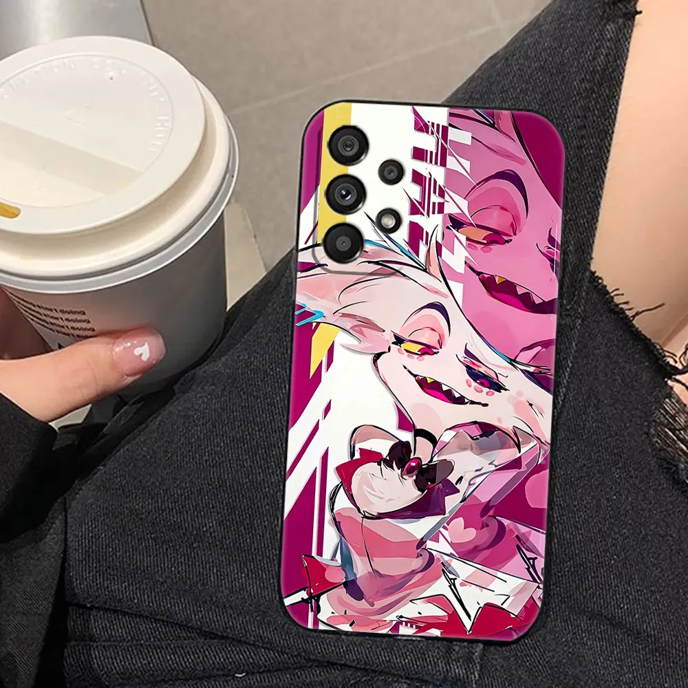 

A-Alastor H-Hazbin Hotel AD Phone Case For Samsung A14 A15 A16 A22 A23 A26 A32 A34 A35 A36 A51 A52 A53 A54 A55 A56 A71 A73 Case