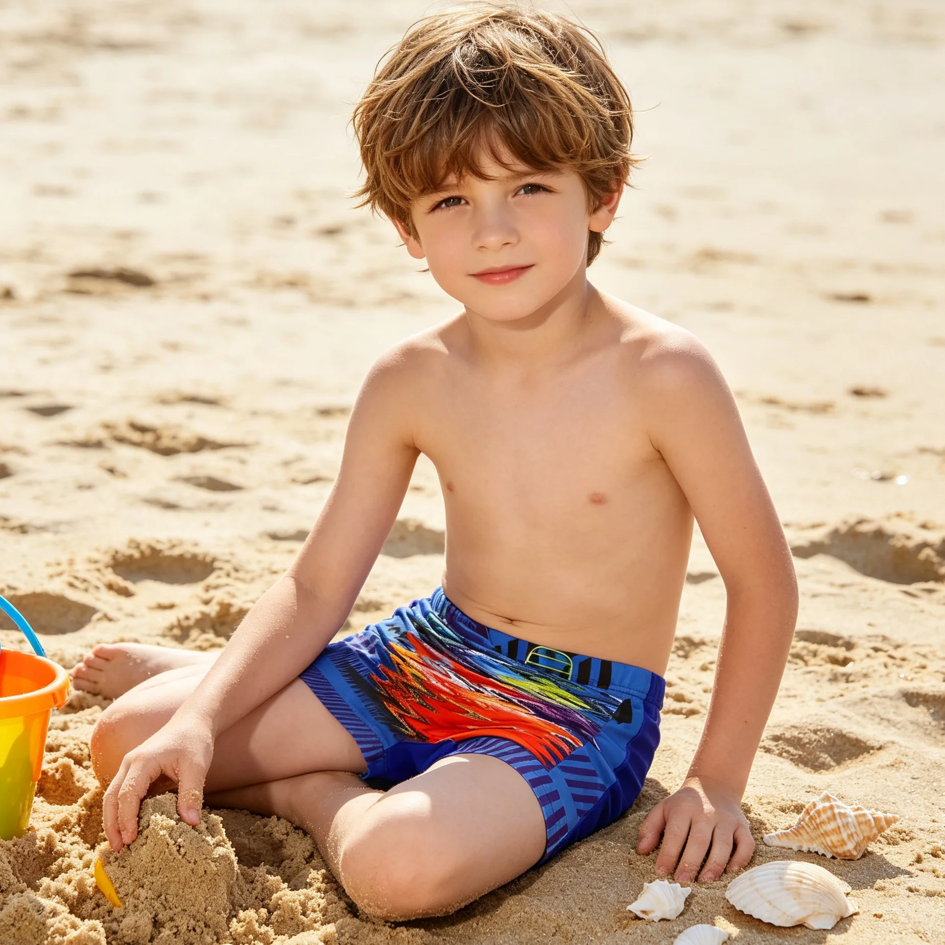 Boy's Swimwear Beach Trunks Pants Children Swimming Shorts Swimsuits Baby Boy Swim Underpant Kids Bathing Clothes Suit