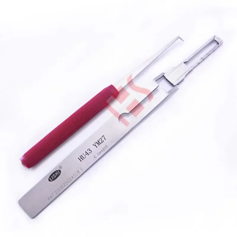 

Lishi Lockpick Decoder Lishi HU43 Locksmith Supplies with Steel and Plastic Material