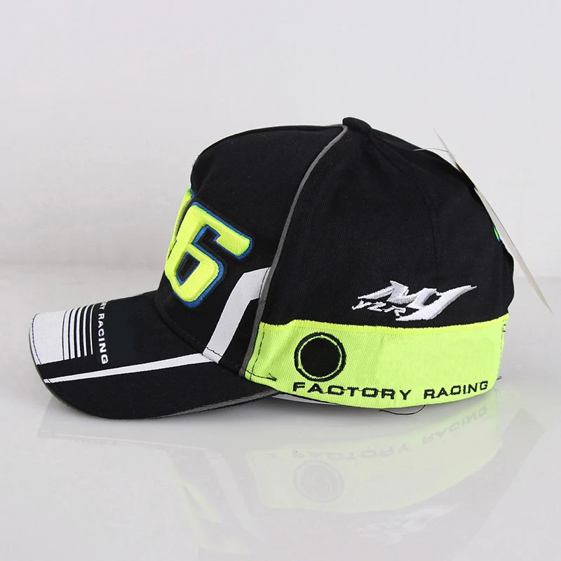 Outdoor sport Motorcycle Racing car Team Cross-country Hat baseball cap Cotton snapback for vr46 badge unisex Business gift