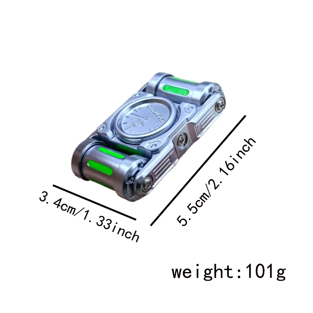 Edc fidget giroscópio rolo brinquedo alívio do estresse brinquedo anti-stress descompressão mão rolo de liga de metal crianças adulto