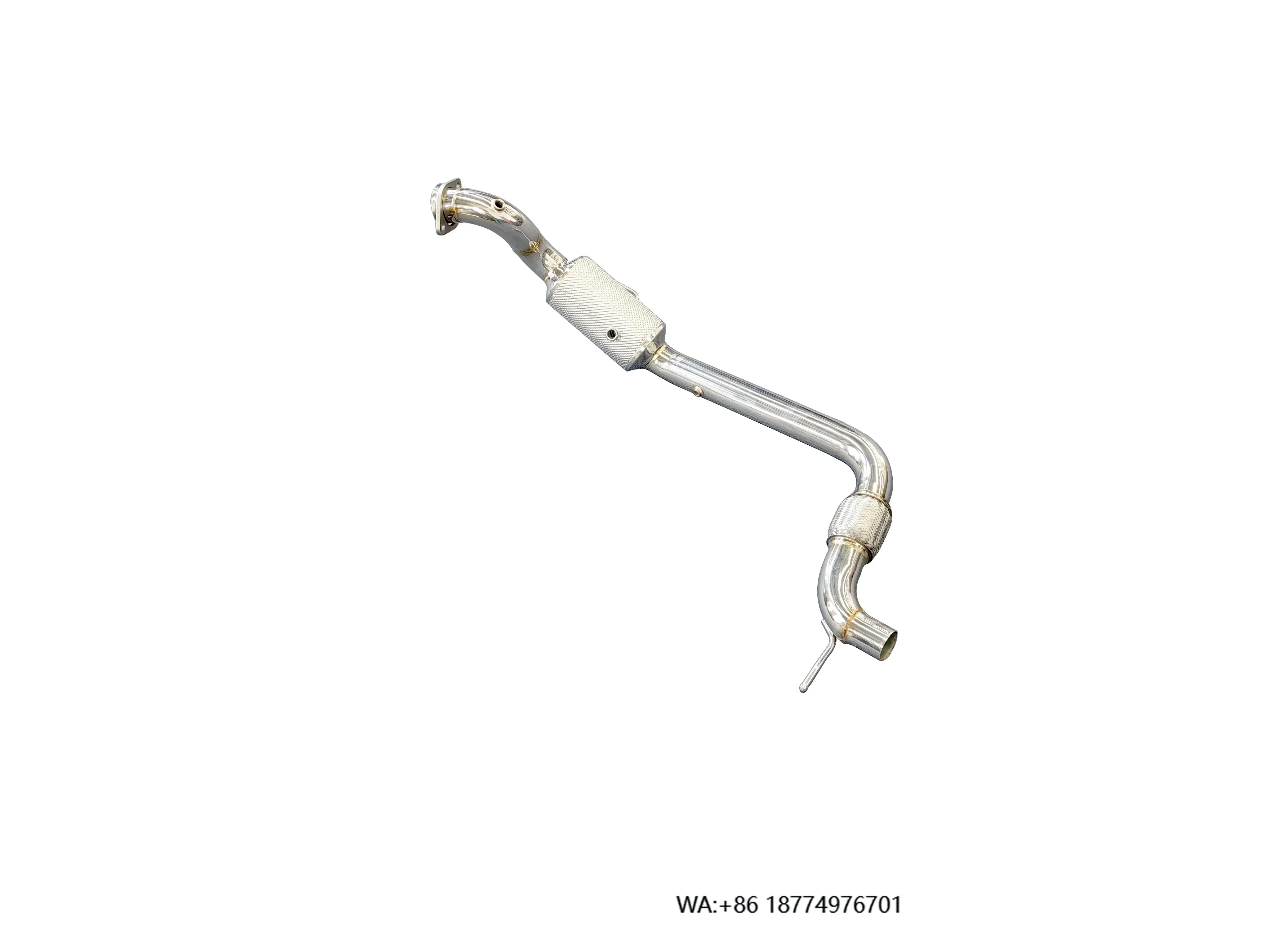 

Даунпайп для Ford Mustang 3.7/5.0L 2013-2023 Catless Downpipe Выхлопная Даунпайп