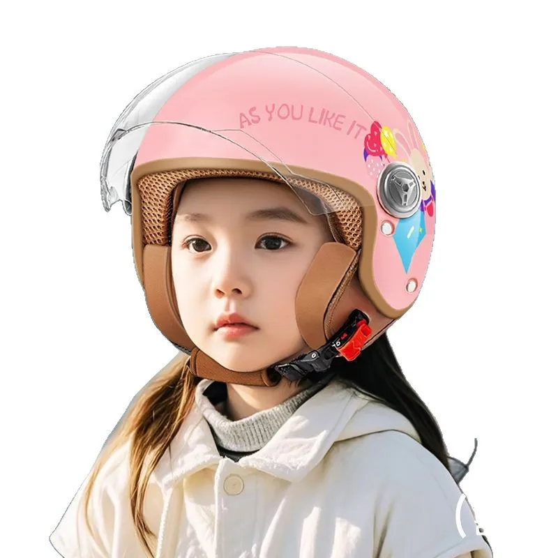 

Electric vehicle men's and women's head circumference adjustable hats to keep warm in autumn and winter 3-12 years old