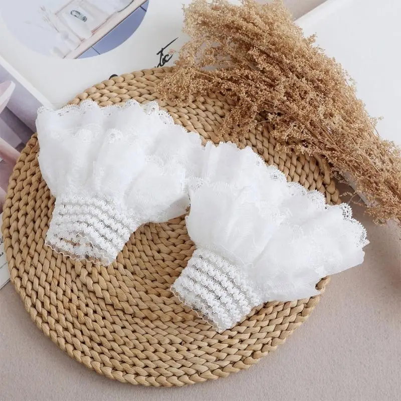 x5xa-accesorio-mano-decorativo-para-punos-manga-encaje-blanco-con-ribete-festoneado-para-fiesta-boda-y-estilismo