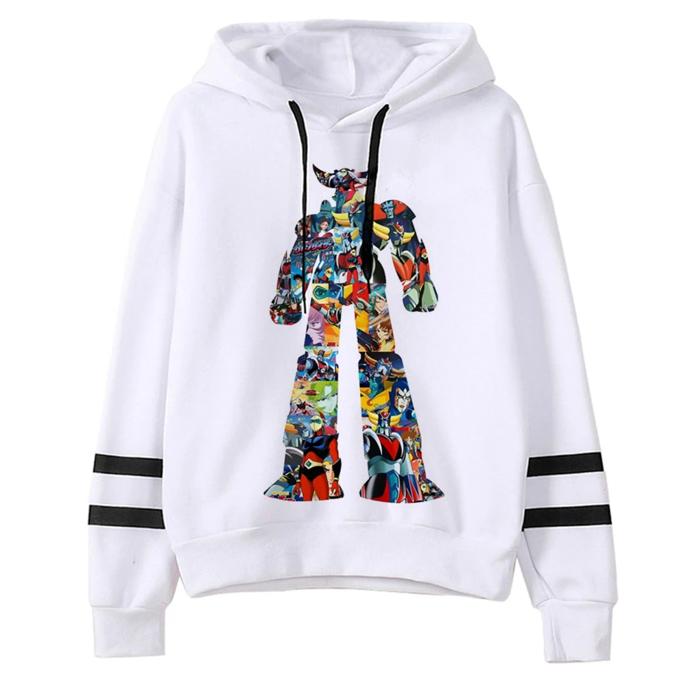 Goldorak hoodies women anime y2k aesthetic Kawaii anime hoddies Pullover female japanese Hooded Shirt