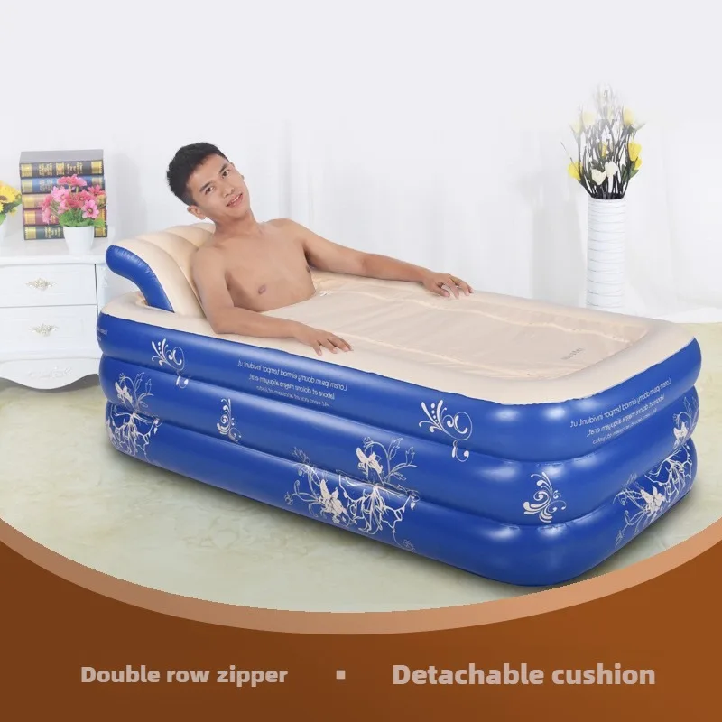 

Inflatable Bathtub Adults, Cold Plunge Tub, Ice Bath Tub For Athletes, Foldable tub, Portable Bath tub Adult Collapsible Bathtub