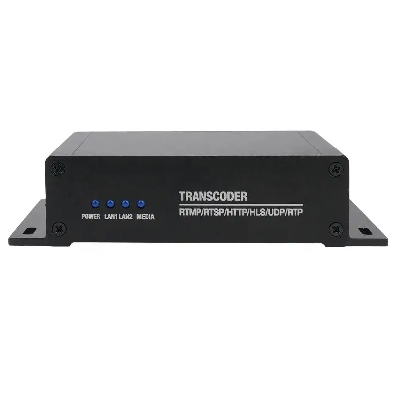 KUNUOMAGIC H.265 H.264 4K HD 9-Channel IP Transcoder with for Support 5-Year Warranty Metal Construction