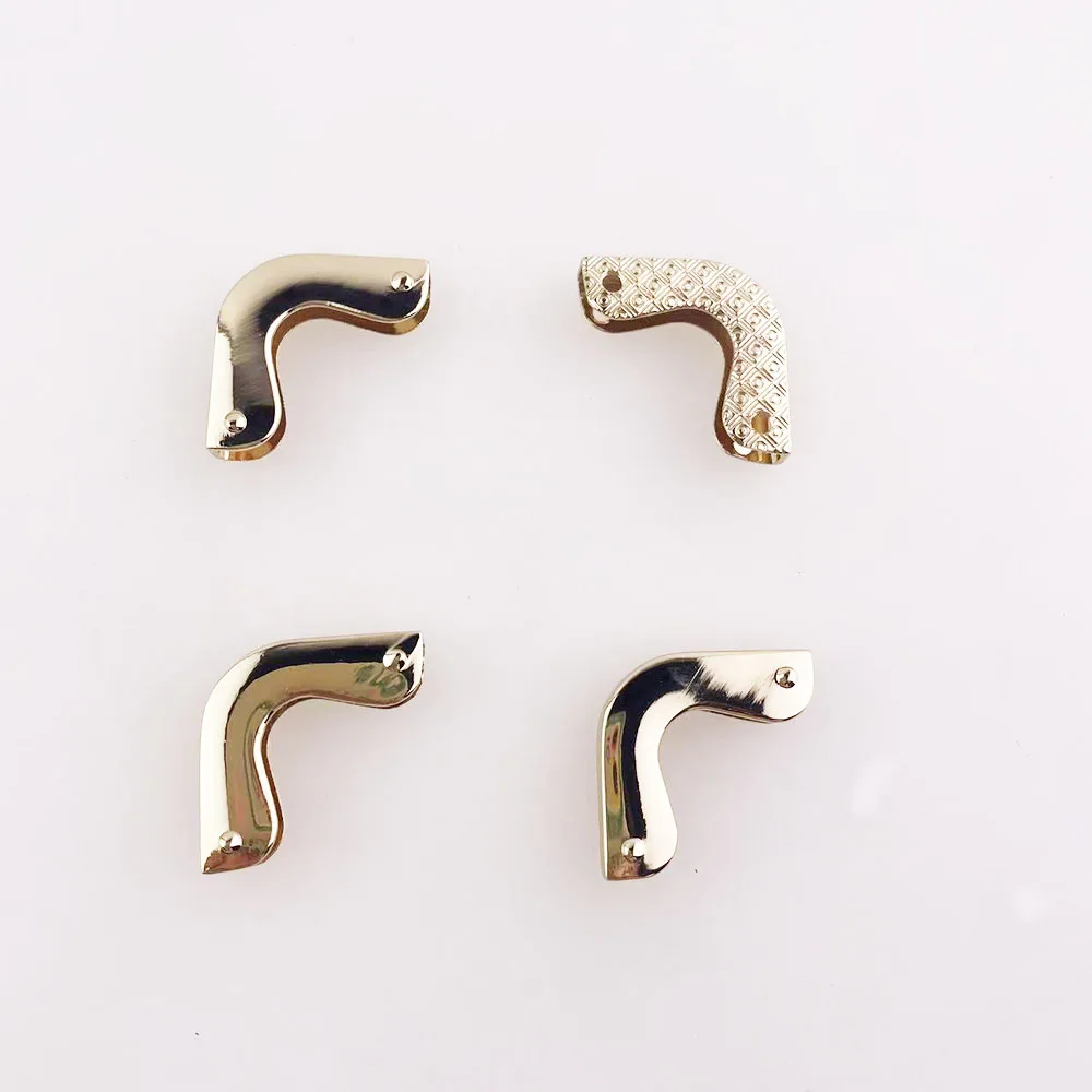 20Pcs Screw Bag Corner Bridge Buckles 26mm Handbag Connector Protective Stopper Ends Bag Hardware Accessories