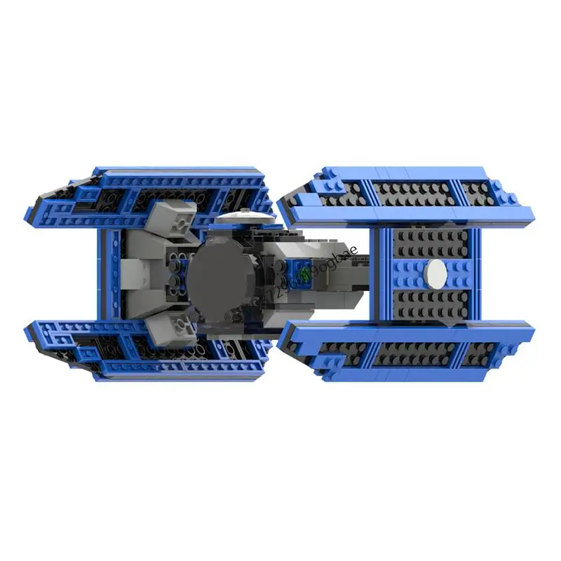 

Новый набор из 316 деталей: Модель Blue Tie Avenger из фильма «Звездные войны», конструктор для творчества, детские игрушки, подарки на день рождения