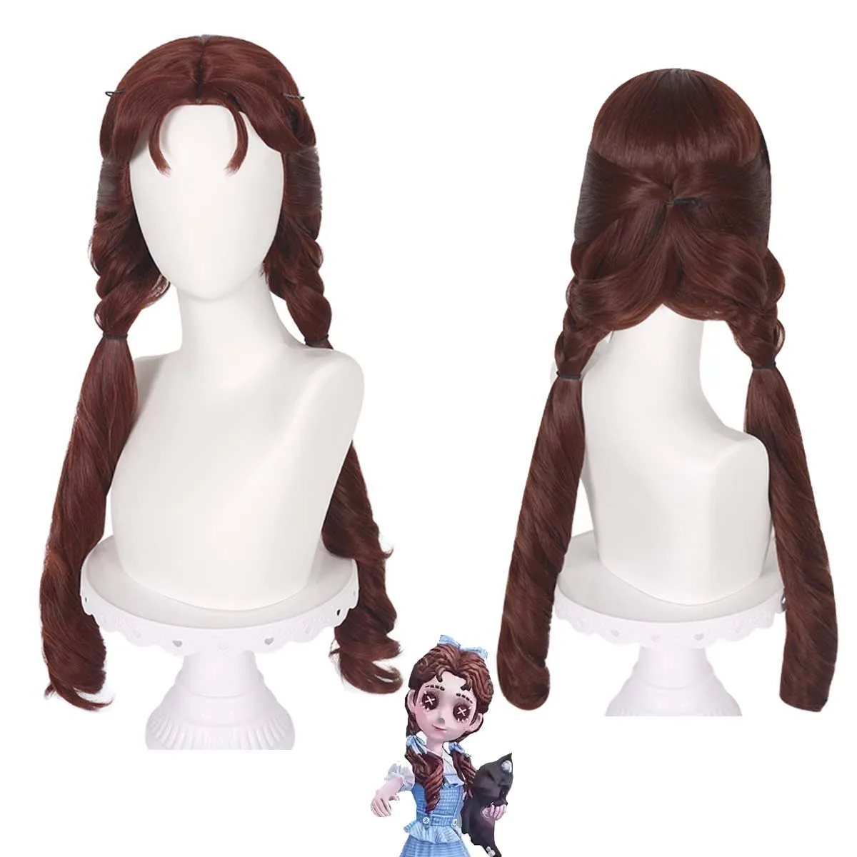 

Термостойкий парик для косплея персонажа Дороти из мультфильма «Хелло, Китти»