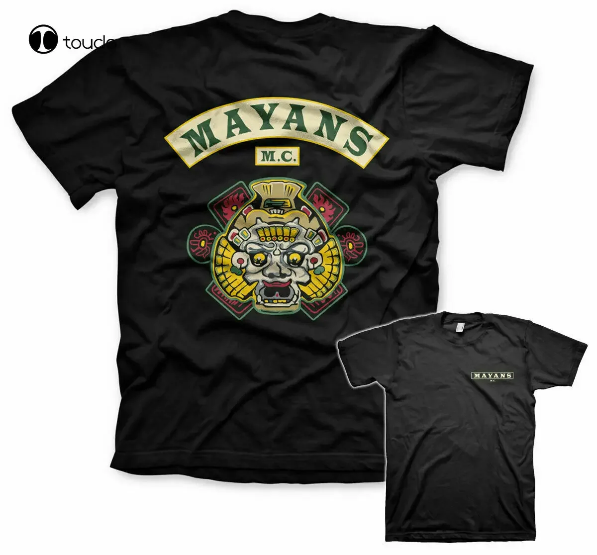 

Mayans Mc Backpatch T-Shirt, Men' T- Shirt, T Shirt, S-3Xl Tee Shirt