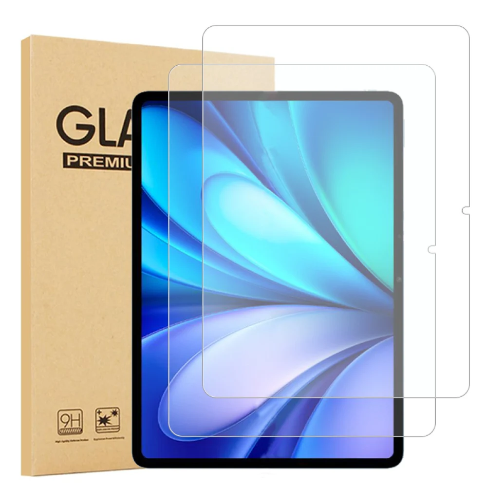For Vivo Pad 5 12.1 Inch Tempered Glass Screen Protector On For Vivo Pad5 12.1 Inch 2.5D Anti Scratch HD Arcuate Film 2PCS